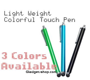 Coloful Touch Pen (Light Weight Stylus) 